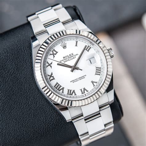 rolex oyster perpetual datejust white dial jubilee bracelet fluted bezel|new rolex datejust 41 2021.